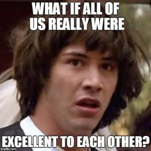 Conspiracy Keanu is into peace and love.
